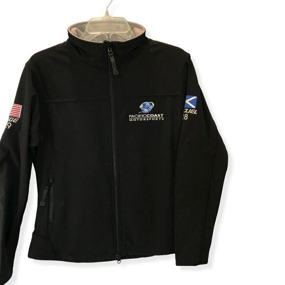 Port Authority Women's L790 Glacier Customized Soft Shell Black Jacket Sz Medium - Picture 1 of 10